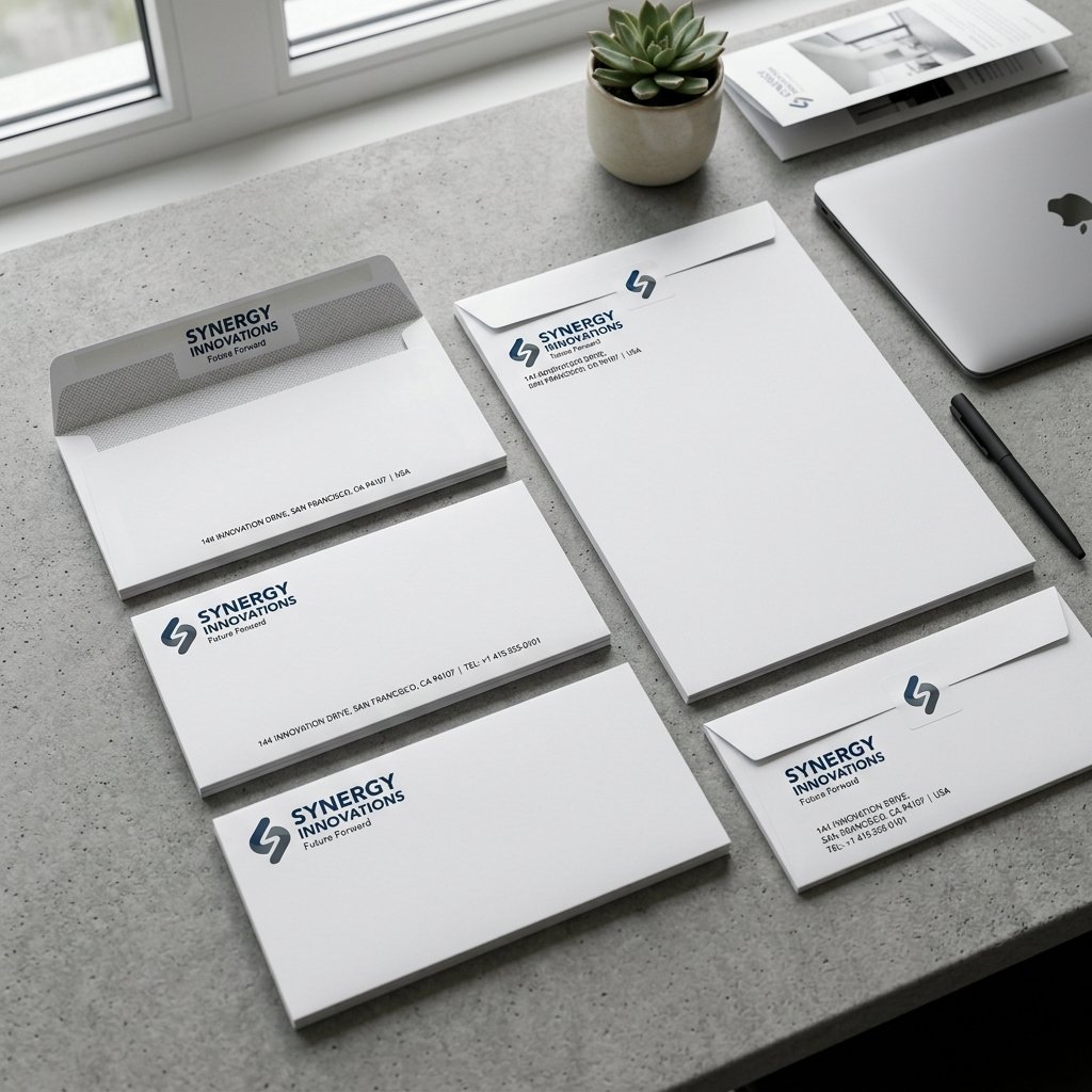 Premium custom envelope printing mockup - theawasthi Printing Agra